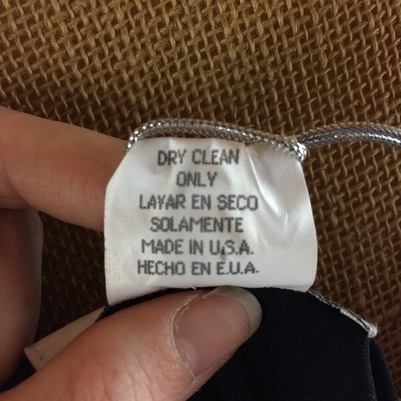 SOLD Nina Austin Black White Zebra Long Gown Sz S - Picture 8 of 8